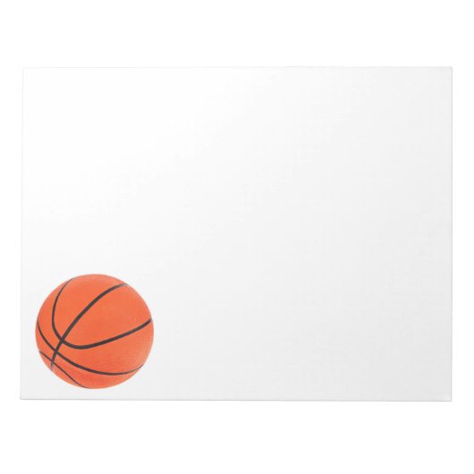 Basketball Notitieblok (Voorkant)
