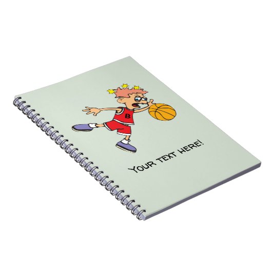 Basketball Notitieboek (Rechterzijde)