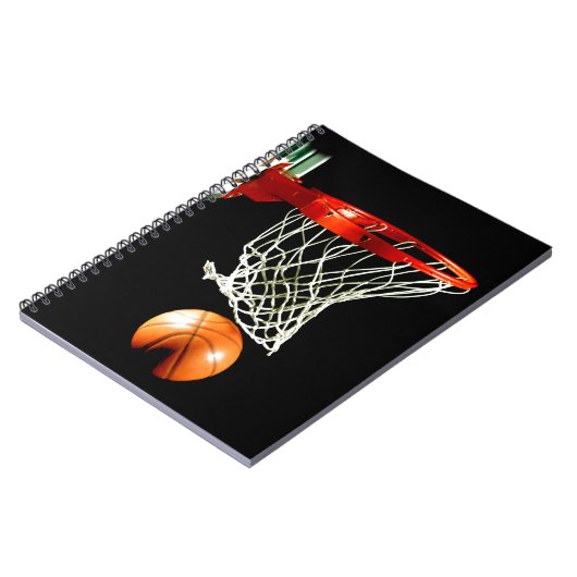 Basketball Notitieboek (Linkerzijde)