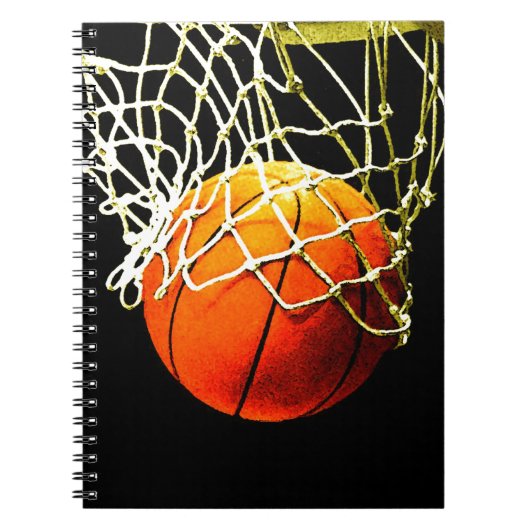 Basketball Notitieboek (Voorkant)