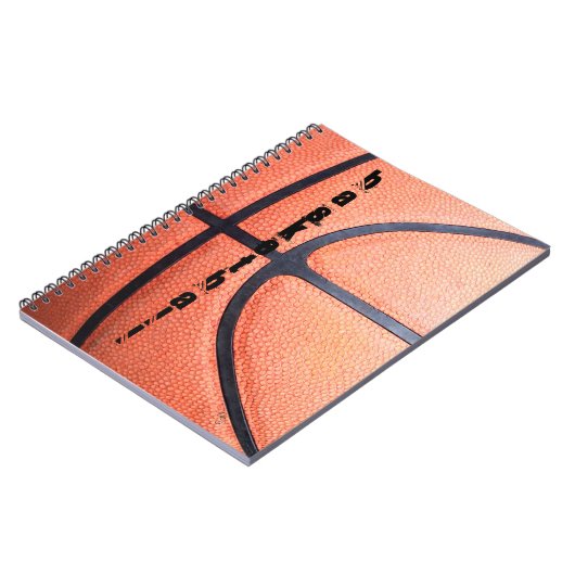 Basketball Notitieboek (Linkerzijde)