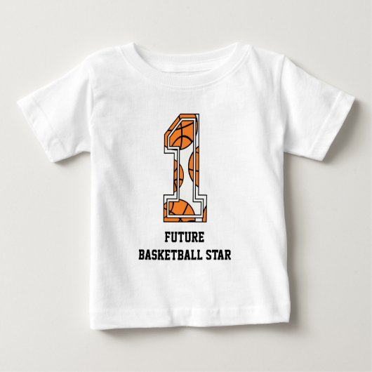 Basketball Nummer 1 Toekomstige Basketball Star (Voorkant)