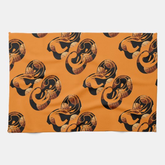 Basketball nummer 23, theedoek (Horizontaal)