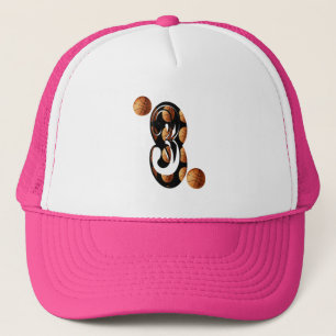 Basketball nummer 3 Logo, Trucker Pet