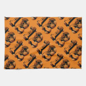 Basketball-nummer twaalf, theedoek (Horizontaal)