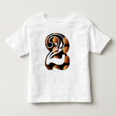 Basketball nummer twee, Afbeelding Logo, Kinder Shirts (Voorkant)