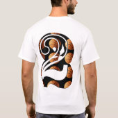Basketball nummer twee, Logo, T-shirt (Achterkant)