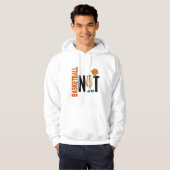 Basketball Nut 1 Hoodie (Voorkant volledig)