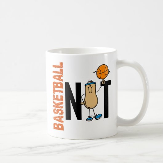 Basketball Nut 1 Koffiemok (Rechts)