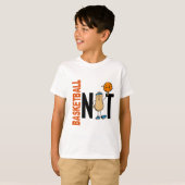 Basketball Nut 1 T-shirt (Voorkant volledig)
