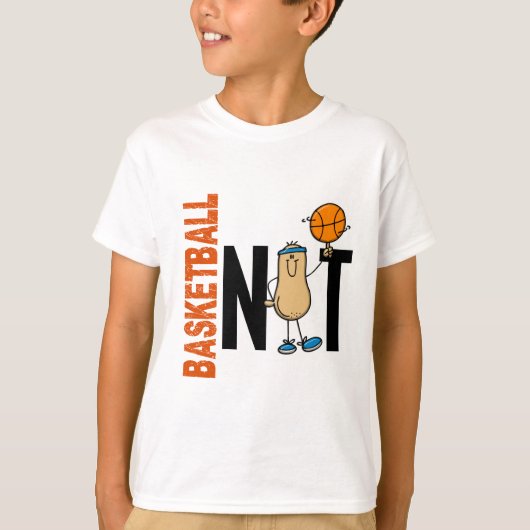 Basketball Nut 1 T-shirt (Voorkant)
