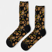 Basketball Nut Pattern Socks Sokken (Links)