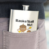 Basketball Nut Text Flacon (Voorbeeld)