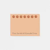 Basketball O Border Post-it® Notes (Voorkant)