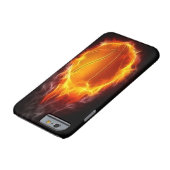 Basketball of Fire iPhone 6 hoesje (Bodem)