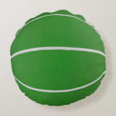 BASKETBALL OFFICIAL GAME PILLOW Green D wl Rond Kussen (Achterkant)