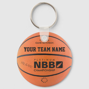 BASKETBALL OFFICIAL GAME SLEUTELHANGER Original bl