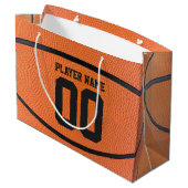 BASKETBALL OFFICIËLE GAME GIFT BAG LARGE CADEAUTASJE (Achterkant Gekanteld)