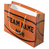 BASKETBALL OFFICIËLE GAME GIFT BAG LARGE CADEAUTASJE (Voorkant Gekanteld)