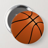 Basketball-ontwerp Button (Voorkant /achterkant)