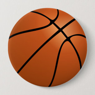 Basketball-ontwerp Button