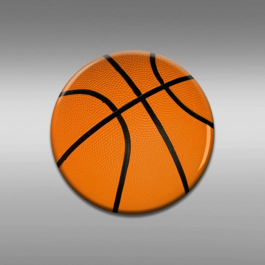 Basketball-ontwerp Button Flesopener