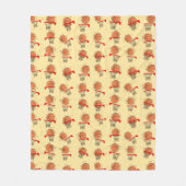 Basketball-ontwerp Fleece Deken (Voorkant)