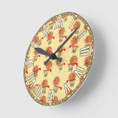 Basketball-ontwerp Ronde Klok (Hoek)