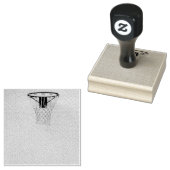 Basketball-ontwerp Rubberstempel (Gestempeld)