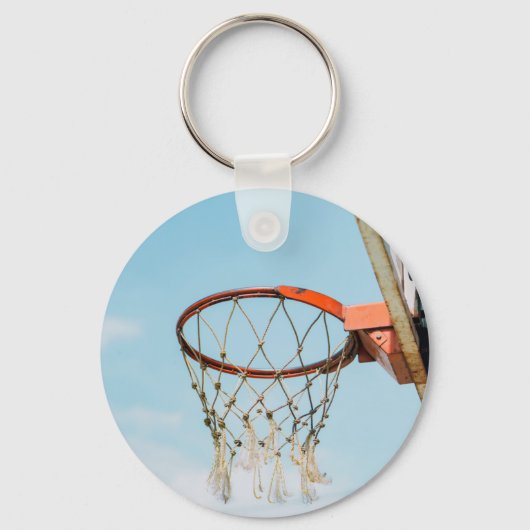 Basketball-ontwerp Sleutelhanger (Voorkant)