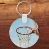 Basketball-ontwerp Sleutelhanger (Voorkant)