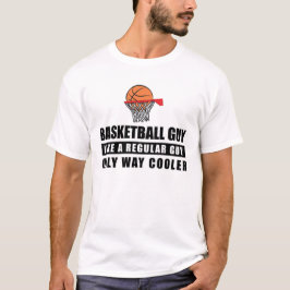 Basketball-ontwerp T-shirt