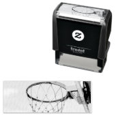 Basketball-ontwerp Zelfinktende Stempel (In situ)