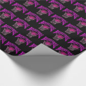 Basketball op het net cadeaupapier (Hoek)