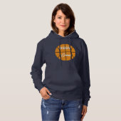 Basketball op maat hoodie (Voorkant volledig)