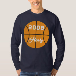 Basketball op maat t-shirt