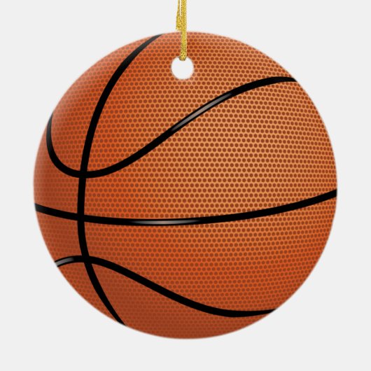 Basketball Ornament (Achterkant)