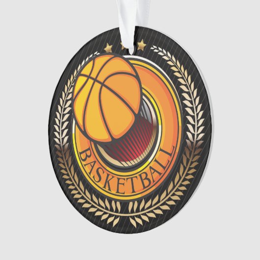 Basketball ORNAMENT (voorkant)
