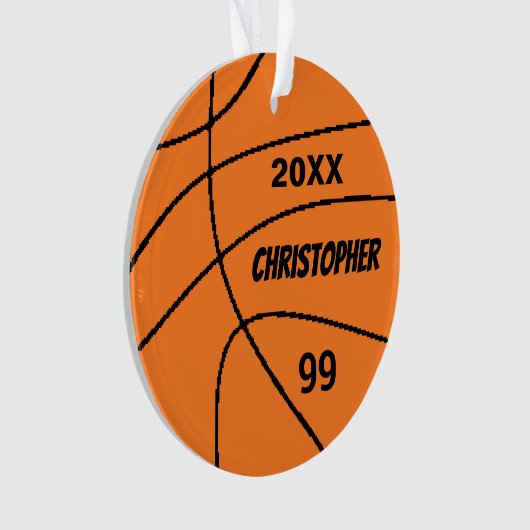 Basketball Ornament (voorkant)