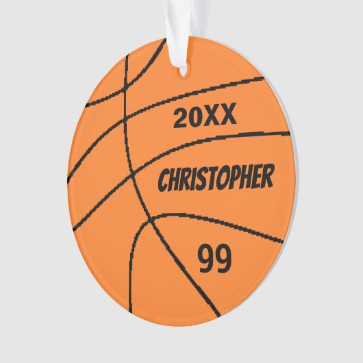Basketball Ornament (voorkant)