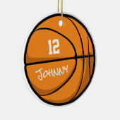 BASKETBALL Ornament Aangepaste speler (Rechts)