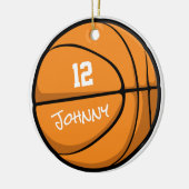 BASKETBALL Ornament Aangepaste speler (Links)