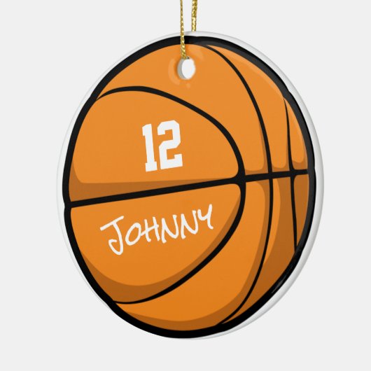 BASKETBALL Ornament Aangepaste speler (Links)