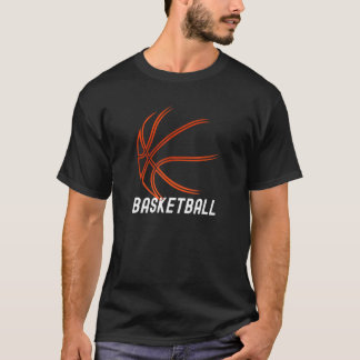 Basketball Outdoor Bball Indoor Basketball Artwork T-shirt
