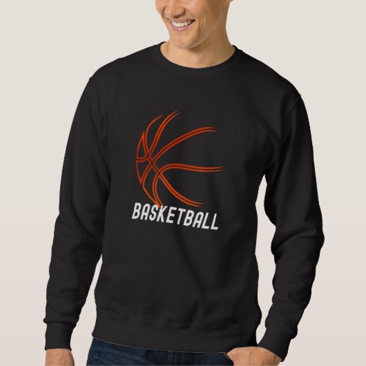 Basketball Outdoor Bball Indoor Basketball Artwork Trui (Voorkant)