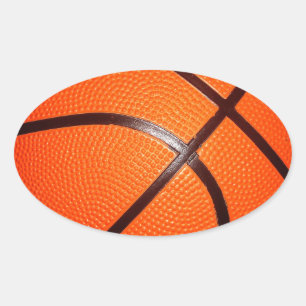 Basketball Ovale Sticker
