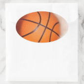 Basketball Ovale Sticker (Tas)