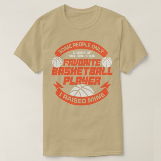 Basketball pa Father Gift T-shirt (Design voorkant)