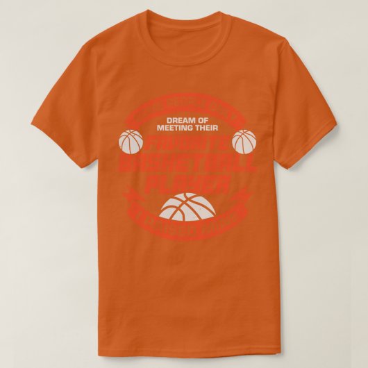 Basketball pa Father Gift T-shirt (Design voorkant)