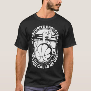 Basketball pa Mijn favoriete Basketball Player Cal T-shirt